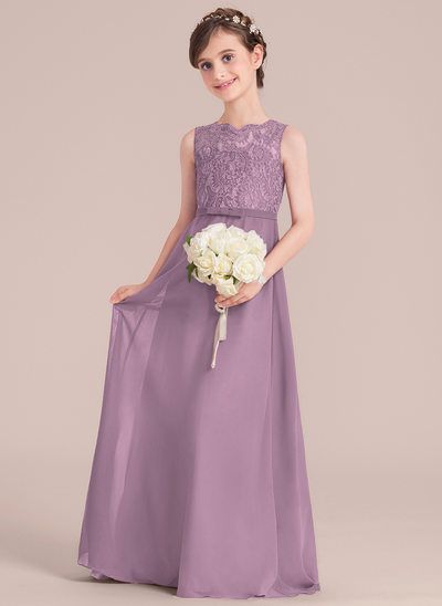 Satin Flower Girl Dress, Junior Bridesmaid Dress, Dress Design Patterns, Gowns For Girls, Junior Bridesmaid Dresses, Junior Bridesmaid, Purple Wedding, Dress With Bow