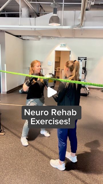 Dr. Chris McElderry | Neurologic Clinical Specialist on Instagram: "🤩 Here are a few exercises/activities we’ve incorporated (my former student @_mgrubbs_  and I) over the past few weeks! 

🤙 I hope these continue to inspire and motivate individuals, but don’t forget to read the caption in the video.. that’s the most important part! 

#inspiration #motivation #neurorehab #physicaltherapy #occupationaltherapy #balance #strength #encouragement #fun #exercise #creative #health #wellness #fitness #parkinsons #stroke #ms #vestibulartraining #dizziness #concussionrecovery" Neuroplasticity Exercises, Parkinsons Exercises, Concussions Recovery, Exercise Activities, Athletic Training, Wellness Fitness, Occupational Therapy, Physical Therapy, Health Wellness