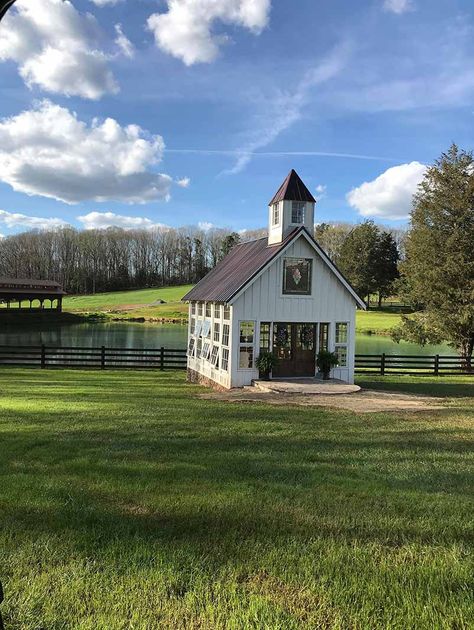 Laccee Meadows Venue – The Chapel Home Chapel Ideas, Small Chapel Floor Plan, Tiny Chapel Wedding, Small Chapel Design, Greenhouse Chapel, Small Wedding Chapel, Backyard Chapel, Small Chapel Wedding, Wedding Venue Church