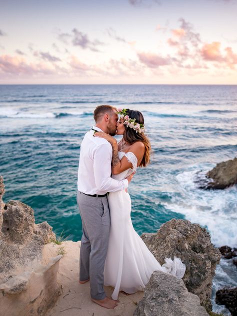 Cheap Beach Wedding, Pre Wedding Praia, Hawaii Beach Wedding, Hawaii Wedding Photography, Kauai Wedding, Hawaii Destination Wedding, Boho Beach Wedding, Elopement Packages, Hawaii Elopement