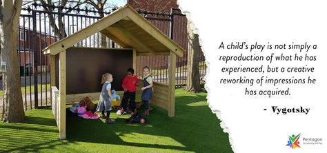 A lovely quote about Children's play!   Do you agree? School Playground Equipment, School Playground, Playground Equipment, Lovely Quote, Quotes For Kids, Park Slide, Kids Playing, Number One, Award Winning