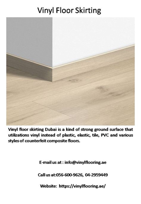 Pvc Skirting, Cleaning Vinyl Floors, Floor Skirting, Vinyl Skirting, Vinyl Floor, Pressure Washing, Vinyl Flooring, Real Wood, Dubai