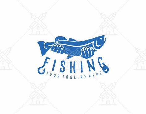 Fish Logo Design, Underwater River, Trophy Fish, Food Seafood, Picture Drawing, Nature Food, Fish Fish, Fish Logo, Design Icon