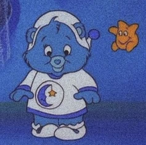 Care Bear, A Cartoon, The Story, Teddy Bear, Blue