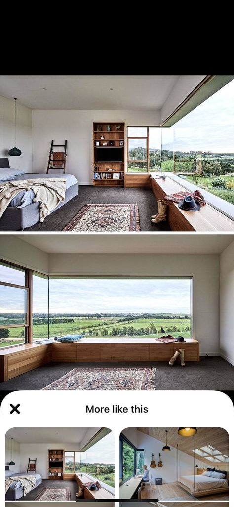 Rural Home, Interior Elements, Farmhouse Interior, Bedroom Windows, Rustic Interiors, Design Case, House Inspiration, Modern House Design, Design Interior