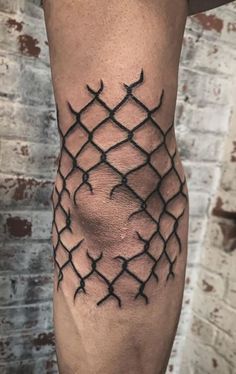 Fence Tattoo, Elbow Tattoo Ideas, Dark Tattoo Ideas, 16 Tattoo, Elbow Tattoo, Tattoo Me, Grunge Tattoo, Blackwork Tattoos, Elbow Tattoos