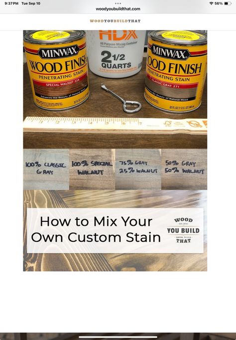 Staining Bathroom Cabinets Diy, Special Walnut And Classic Gray Stain, Farmhouse Stain Color, Barnwood Stain Color, Classic Gray Stain Cabinets, Minwax Habitat Stain, Minwax Stain Combinations, Popular Stains For Wood, Farmhouse Wood Stain Color