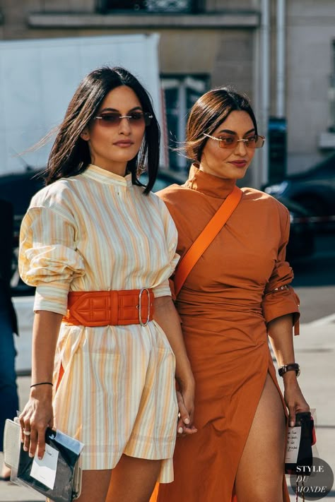 Channel Orange, Skirt Styles, Elie Saab Couture, Streetstyle Outfit, Street Style Edgy, Moda Paris, Moda Chic, Looks Party, Summer Inspo