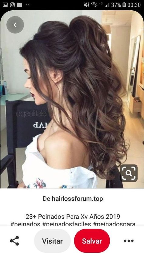 Ponytail Bridal Hair, Maternity Hair, Wedding Hair Half, Quince Hairstyles, Long Hair Wedding Styles, Long Hai, Front Hair Styles, Wedding Hair Inspiration, Bridesmaid Hairstyles