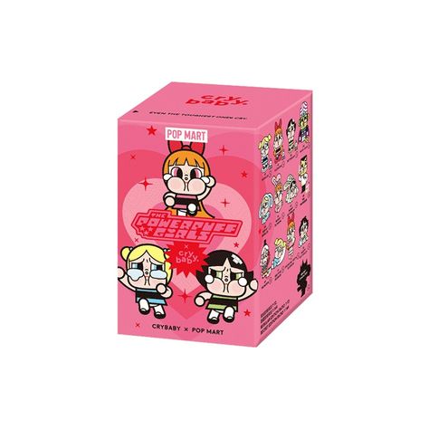 CRYBABY x Powerpuff Girls Series Figures | Blind Boxes - POP MART (United States) Blind Box Packaging, Blind Box Figures, Goth Doll, Screen Photography, Baby Pop, Game Rules, Blind Boxes, Secret Box, Powerpuff Girl