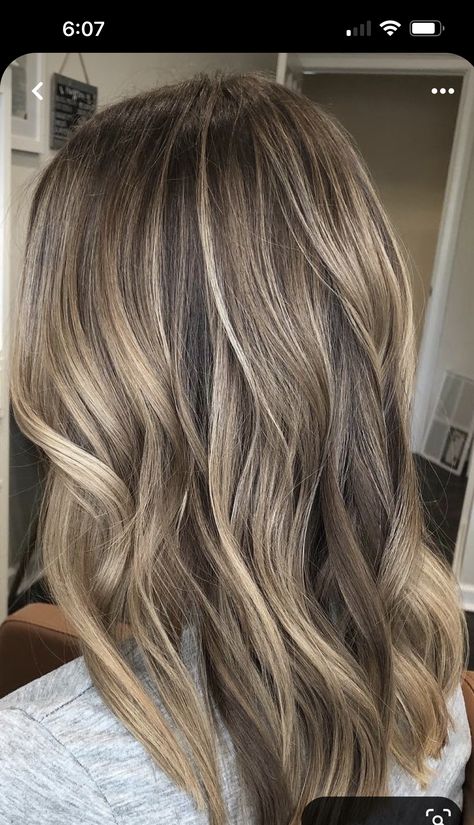 Dark Blonde And Brown Hair, Brown Hair With Warm Blonde Highlights, Warm Blonde Highlights On Dark Hair, Dark Neutral Blonde, Low Lights For Blonde Hair, For Brunettes Balayage, Hair Color Ideas For Brunettes Balayage, Brunettes Balayage, Hot Head