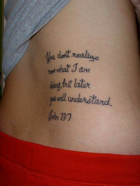 John 13:7 "you dont realize what I am doing, but later youll understand" John 13 7 Tattoo Men, Sshhh Tattoos, John 13 7 Tattoo, Promotion Quotes, Henna Tattoo Stencils, Inspiring Quote Tattoos, Tattoo Quotes For Men, Tattoo Thoughts, Bird Tattoo Wrist