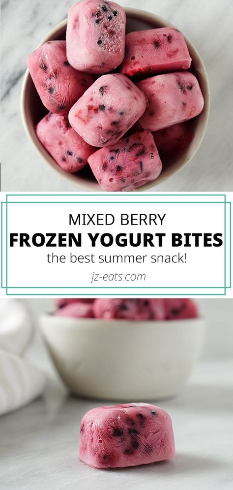 yogurt bites pinterest long pin Keto Frozen Yogurt Bites, Frozen Yogurt Berry Bites, Smoothie Bites, Strawberry Yogurt Bites, Frozen Recipes, Keto Diet Drinks, Keto Approved Foods, Frozen Yogurt Bites, Weekly Activities