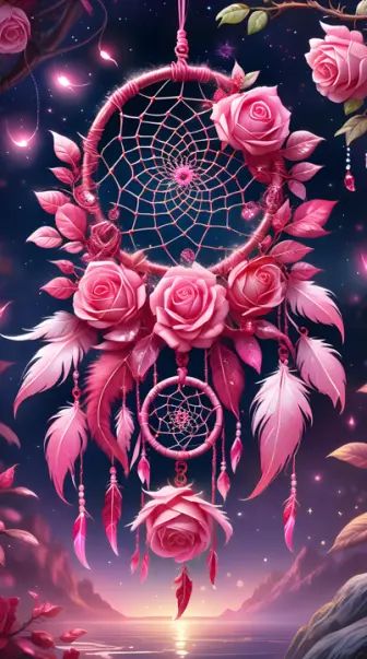 Download pink rose dream catcher wallpaper by Mrssht412 on ZEDGE™ now. Browse millions of popular free and premium wallpapers and ringtones on ZEDGE™ and personalize your phone to suit you. Browse now! | 8e84 Diy Dreamcatcher Ideas, Classic Wallpaper Iphone, Dream Catcher Wallpaper, Rose Dream Catcher, Zedge Wallpapers, Dream Catcher Wallpaper Iphone, Pink Moon Wallpaper, Paw Wallpaper, Animated Pics