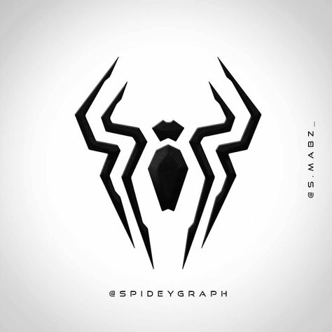 Spider Logo, Cyberpunk Tattoo, Cool Symbols, Spiderman Suits, Spiderman Art Sketch, Spiderman Spider, Mk 1, Spider Art, Spiderman Artwork