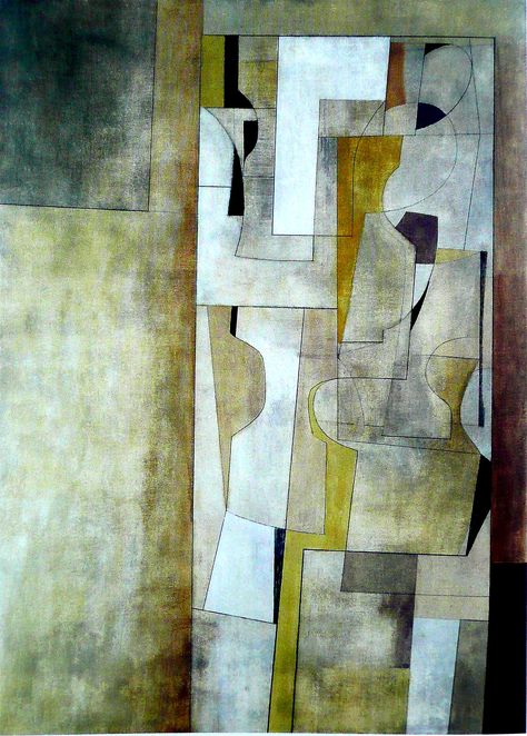 Ben Nicholson, Monoprint, Cubism, Painting Illustration, Abstract Artists, Texture Painting, Artist At Work, Abstract Art Painting, Contemporary Artists