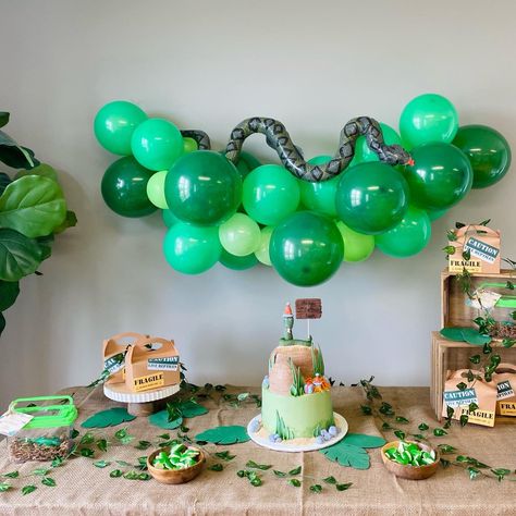 Shop BCT BALLOONS "SNAKESKIN" - … and other curated products on LTK, the easiest way to shop everything from your favorite creators. Swamp Birthday Party, Snake Balloon, Snake Birthday Party, Snake Birthday, Reptile Party, Bug Party, Rose Birthday, Small Balloons, Rosé Birthday