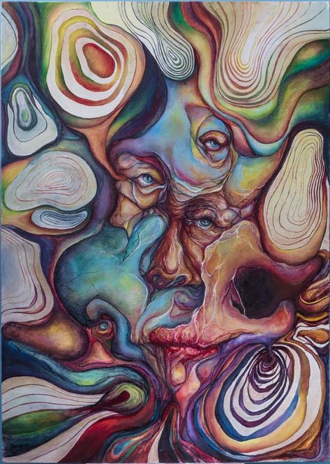 Arte Peculiar, Psychadelic Art, Foto Tips, Unusual Art, Arte Inspo, Ap Art, A Level Art, Art Collage Wall, Trippy Art