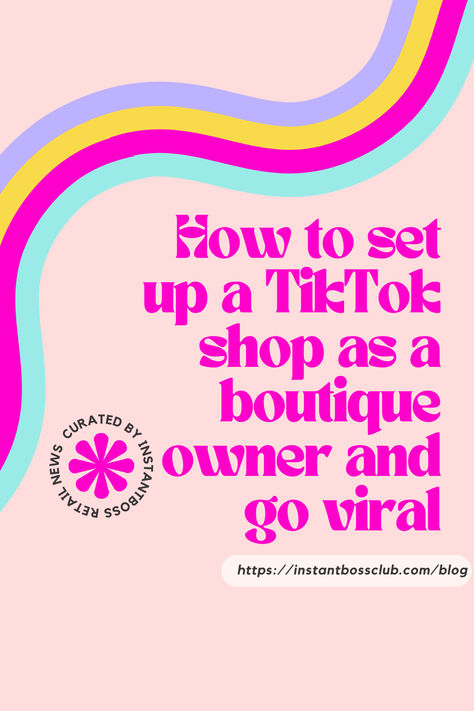 Hey there, fellow boutique owners and wholesalers! Ready to level up your social media game and make your shop go viral on TikTok? In my latest blog, I spill all the secrets on how to set up a TikTok shop that'll have customers swiping, liking, and buying! Check it out and let's make your boutique dreams come true. Setting Up A Boutique, Girly Boutique Ideas, How To Start A Boutique, Boutique Tiktok Ideas, Tik Tok Shop, Boutique Sale Ideas, How To Start A Boutique Business, Pop Up Boutique Ideas, Boutique Giveaway Ideas