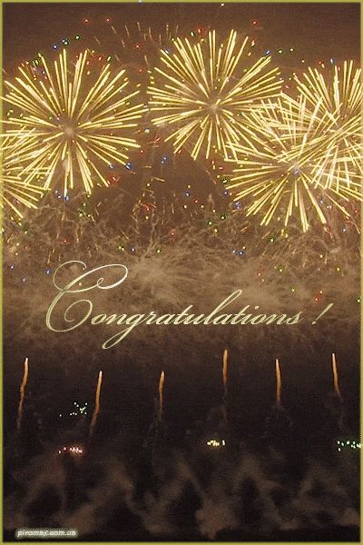 Congratulations-fireworks-card.gif 400×600 pixels Congratulations Gif, Happy Birthday Piano, Happy Wedding Anniversary Quotes, Birthday Fireworks, Happy Mothers Day Pictures, Happy Anniversary Wedding, Congratulations Images, Congratulations Greeting Card, Fireworks Gif