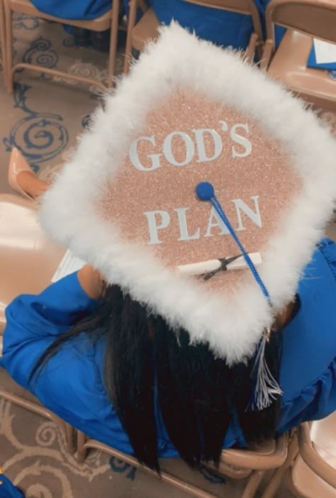 Graduation Cap God, Creative Graduation Caps, Graduation Cap Ideas, College Grad Cap Ideas, Graduation Cap Decoration Diy, High School Graduation Cap, College Graduation Cap Decoration, Grad Cap Designs, 8th Grade Graduation