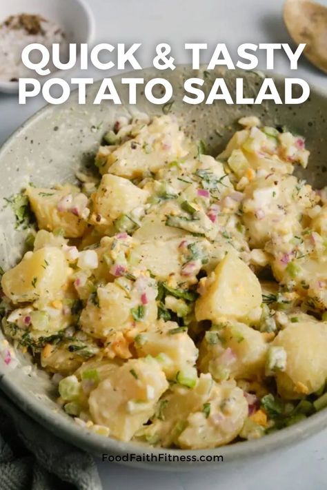 Impress your friends and family with our Homemade Potato Salad. Packed with tender potatoes and flavorful dressing, it's the perfect addition to any meal or celebration. Southern Style Potato Salad, Best Potato Salad Recipe, Southern Potato Salad, Easy Potato Salad, Creamy Potato Salad, Superfood Salad, Christmas Food Dinner, Potatoe Salad Recipe, Easy Salad Recipes