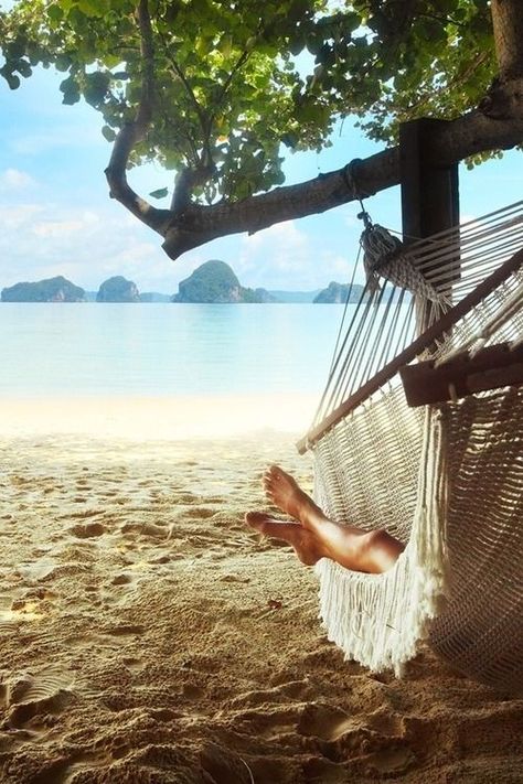 Beach Hammock Hammock On The Beach, Beach Please, Beach Life, Happy Places, Hammock, Summer Vibes, Places To Travel, One Day, Sunnies