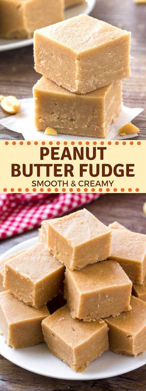 Best Peanut Butter Fudge, Easy Homemade Candy, Creamy Peanut Butter Fudge, Microwave Peanut Butter Fudge, Easy Fudge, Holiday Baking List, Baking List, Peanut Butter Fudge Recipe, Peanut Butter Fudge Easy