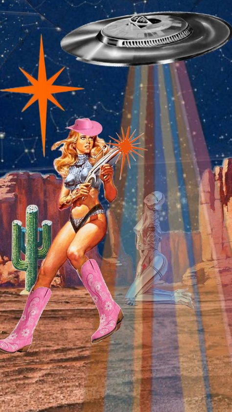 Space Cowboy Party, Alien Cowboy, Space Cowgirl Costume, Nye 2024, Fashion Design Inspiration Board, Cowboys & Aliens, Disco Aesthetic, Alien Party, Space Cowgirl