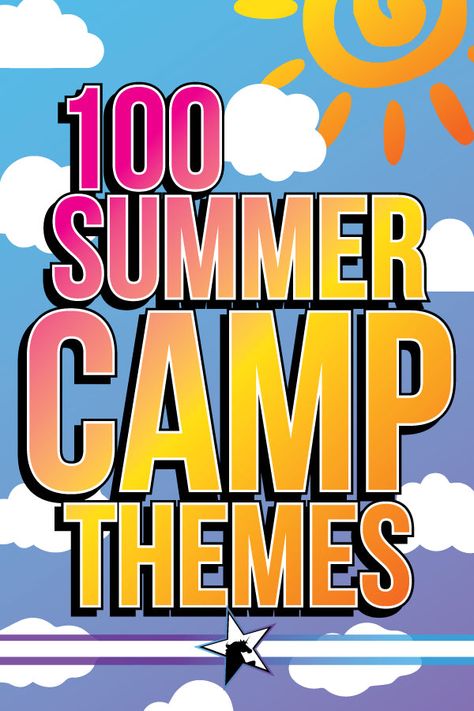 Since summer camps are right around the corner. Many camps have themed days or if it is sleep away you get to deck out your cabin. Because of this, we compiled a list of ideas for themes! Hawaiin Harry Potter Disney Football Army Alice in Wonderland Animal planet Girl Power Going Green Game shows Hollywood Holidays Lov Summer Camp Theme Ideas, Camp Theme Ideas, 90s Olympics, Summer School Themes, Summer Daycare, Preschool Summer Camp, Camp Themes, Olympics Party, Summer Camp Themes