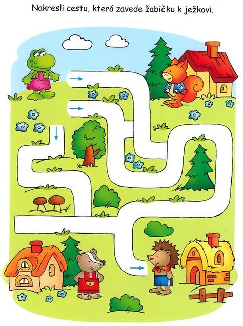 Mazes For Kids Printable, Children's Book Layout, Preschool Patterns, Toddler Speech, Fun Worksheets For Kids, Kindergarten Coloring Pages, Mazes For Kids, Pattern Activities, Kids Worksheets Preschool