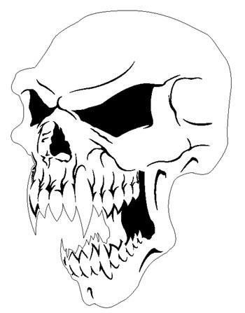 Demon Skull Drawings | Evil Skull Drawings Transparent Pictures Airbrush Skull, Easy Skull Drawings, Evil Skull Tattoo, Vampire Skull, Skull Stencil, Skull Art Drawing, Skulls Drawing, Skull Tattoo Design, Free Stencils