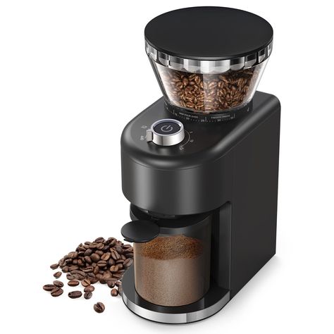 Coffee Grinder Electric, Conical Burr Coffee Grinder with 35 Grind Settings, Adjustable Burr Mill Coffee Bean Grinder for Esp Coffee Grinder Electric, Burr Coffee Grinder, Espresso Grinder, Coffee Bean Grinder, Manual Coffee Grinder, Automatic Coffee Machine, Spice Grinder, Great Coffee, Cup Coffee