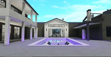 Kardashian House Layout, Khloe Kardashian House Bloxburg, Bloxburg Kardashian, Bloxburg Extra Room Ideas, Kardashians House, Kardashian House, Khloe Kardashian House, Jenner House, Free House Design