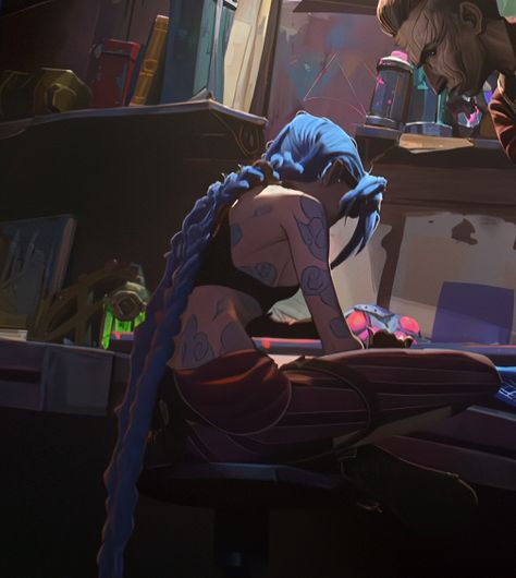 Get Jinx, New Soul, Jinx League Of Legends, Cute Images With Quotes, What To Draw, Love Me Like, Pose Reference, League Of Legends, Movies Showing