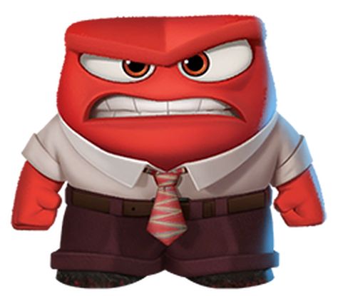 Anger | Disney Magic Kingdoms Wiki | Fandom Inside Out 2 Anger, Anger Inside Out, Worst Hear Me Out Characters, Inside Out Movie Characters, Inside Out Anger, Celebrity Cartoon, Poses Drawings, Character Activities, Inside Out Characters