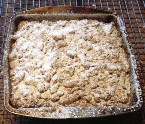 New Jersey Crumb Cake Recipe - Food.com Crumb Coffee Cakes, Crumb Cake Recipe, America's Test Kitchen Recipes, Kitchen Recipe, America's Test Kitchen, Coffee Cake Recipes, Crumb Cake, Americas Test Kitchen, Breakfast Cake