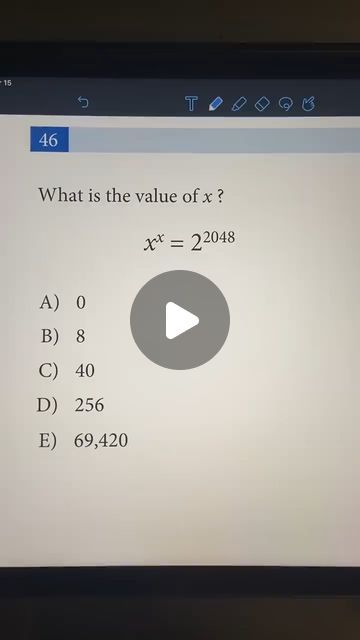 Tutely on Instagram: "Hard Math Problem with Exponents ｜ Trick Question ｜ JusticeTheTutor #shorts #mathematics #maths" Sat Notes, Hard Math Problems, Sat Questions, Mental Math Tricks, Maths Questions, Trick Question, Volume Math, Multiplication Tricks, Maths Tricks