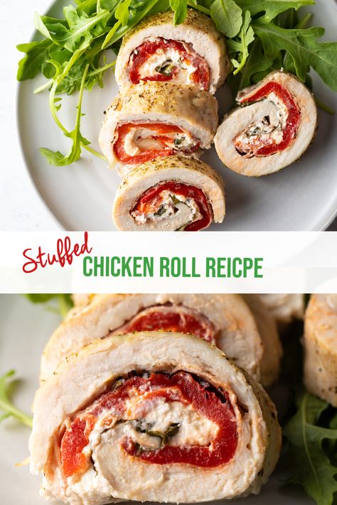 Chicken Rolatine, Grilled Chicken Roll Ups, Meat Rolls Stuffed, Stuffed Chicken Cutlets Roll Ups, Chicken Roll Up, Chicken Rolls Recipes, Rolled Chicken Breast Recipes, Roulade Chicken, Chicken Breast Roll Ups