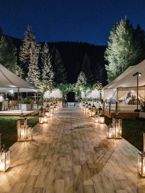 Aspen Winter Wedding, Summer Colorado Wedding, Colorado Ranch Wedding, Dance Floor Design, Mountain Wedding Reception, Fall Colorado Wedding, Aspen Colorado Wedding, Wedding Venues Colorado, Ranch Style Weddings