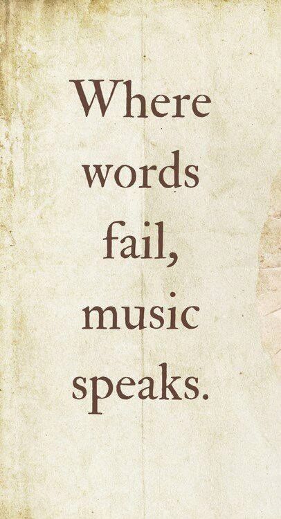 Where words fail, music speaks. When Words Fail Music Speaks, Where Words Fail Music Speaks, When Words Fail, Speak Quotes, College Outfits Summer, Music Room, Real Love, Life Advice, Book Aesthetic