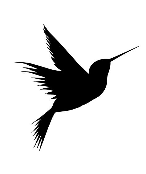 Humming Bird Svg Free, Humming Bird Silloutte, Sillouttes Images, Birds Outline, Birds Tattoo Design, Hummingbird Tattoo Black, Hummingbird Silhouette, Hummingbird Svg, Bird Black And White