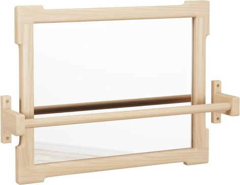 Amazon.com: Ogears Montessori Pull Up Bar for Infants, Montessori Small Mirror is Suitable for Babies 6-18 Months, Gift for Kids Baby Registry Item : Home & Kitchen Montessori Pull Up Bar, Baby Registry Items, Small Mirror, Pull Up Bar, Kids Gift Guide, Small Mirrors, Baby Registry, Gift For Kids, Pull Up