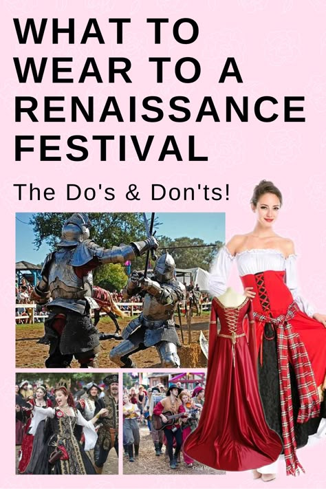 Are you ready for the #Renaissance Festival? Here are your guideline on the do's and don'ts.   Read more: https://atomicjaneclothing.com/blogs/news/what-to-wear-to-a-renaissance-festival-the-dos-donts Reinassance Outfits Women, Easy Rennaisance Costume, Womens Ren Faire Costume, Simple Rennaisance Costume, Ren Faire Inspired Outfit, Renesance Festival Outfit, Ren Faire Skirt Diy, Rennasaince Costumes, Rennaisance Outfits Diy