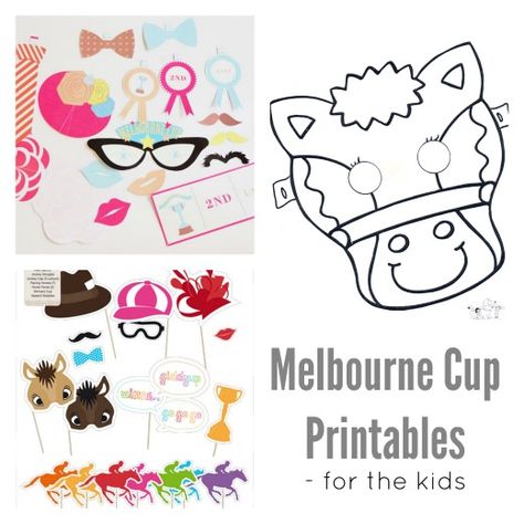 Melbourne Cup Printables for the kids Melbourne Cup Activities For Toddlers, Melbourne Cup Day Activities For Kids, Melbourne Cup Craft, Melbourne Cup Crafts For Kids, Melbourne Cup Activities For Kids, Melbourne Cup Activities, Melbourne Cup Decorations, Racing Decorations, Joey Scouts