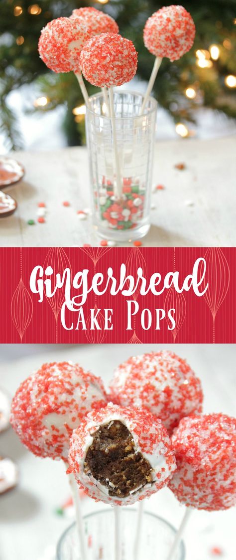 Gingerbread Cake Pops, Fall Cake Pops, Gluten Free Gingerbread Cake, Xmas Basket, Frozen Cake Pops, Cake Pop Flavors, Classic Christmas Treats, Holiday Cake Pop, Molasses Cake