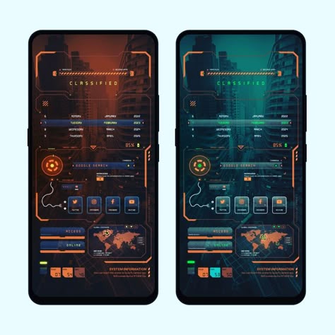 GE 🤖 Playing around with different colors. Hacker Klwp theme for android https://play.google.com/store/apps/details?id=dshdinh.klwpthemes.hacker #klwp #dshdinh Hacking Wallpaper Android, Klwp Themes, Cyberpunk Iphone Theme, Android Themes Download Free, Hackers Background, Live Hacking Wallpaper For Pc, Hacker Art, Android Homescreen, Nova Launcher