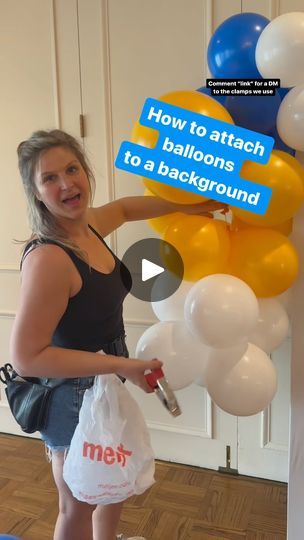 37K views · 3.1K reactions | Attaching balloons to your backdrop doesn’t need to be hard!
.
We love using these 2” spring clamps because they are cheap and it makes attaching balloons super quick.
.
To see the clamps we use comment “link” below
.
#poppopballoonfw #balloons #diyballoons #balloonbackdrop #balloonbackground #attchingballoons #springclamps #balloontips #balloonbusiness | POP POP BALLOON | poppopballoonfw · Original audio Balloon Garland Around Backdrop, Balloon Clusters, Balloon Background, Jones Family, Pop Pop, Balloon Backdrop, Diy Backdrop, Balloon Decor, Balloon Diy