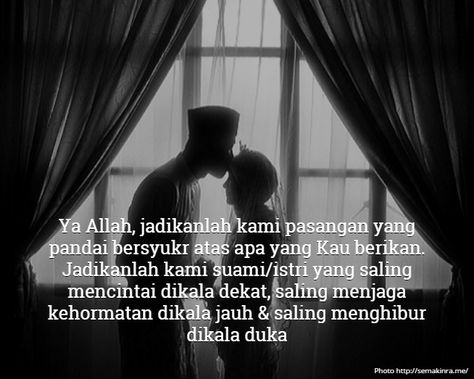 Quote Doa Pernikahan Check more at https://kumpulandoaterkini.club/kumpulan-doa-sehari-hari/1011956/quote-doa-pernikahan/ Inspirational Marriage Quotes, Marriage Quotes, Bride Style, Fun Quotes, Islamic Quotes, Relationship Quotes, Best Quotes, Dream Wedding, Spirituality