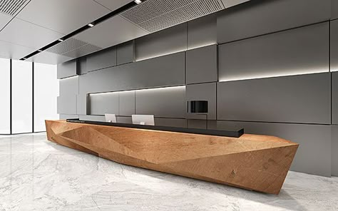 Reception Lobby Interior, Information Counter, Desk Idea, Lobby Interior Design, Lobby Interior, Reception Desks, Office Reception, Architecture Design Concept, Reception Desk